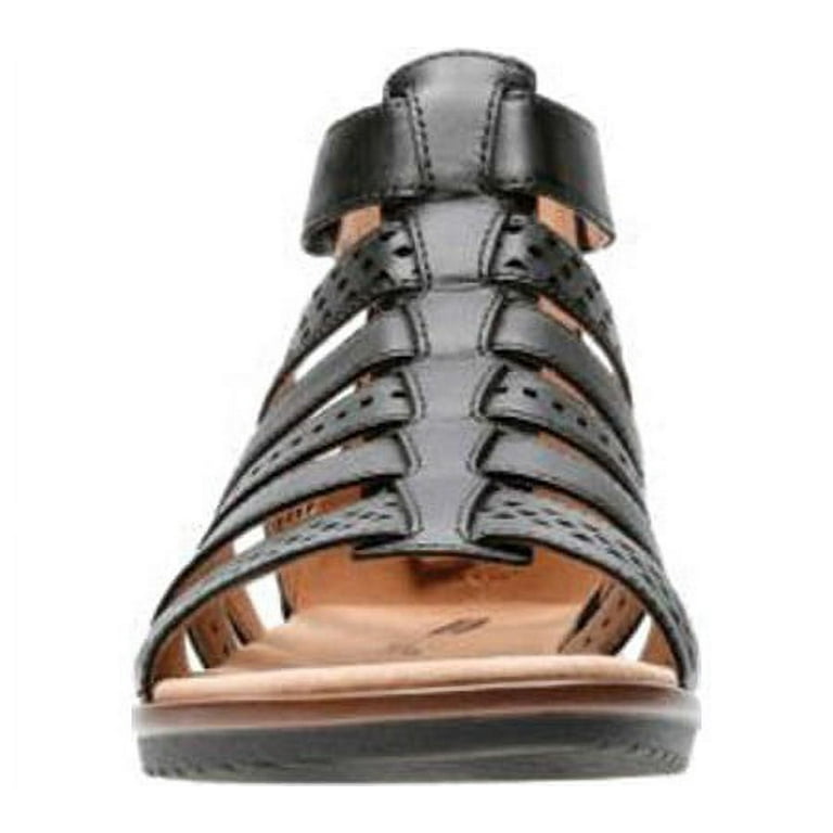 Women s Clarks Kele Lotus Gladiator Sandal Walmart
