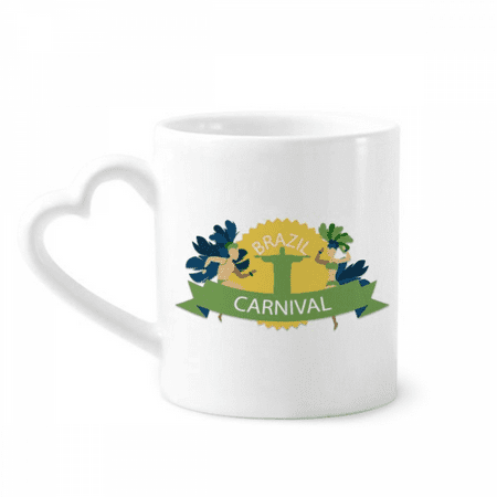 

Mount Corcovado Hula Brazil Carnival Mug Coffee Cerac Drinkware Glass Heart Cup