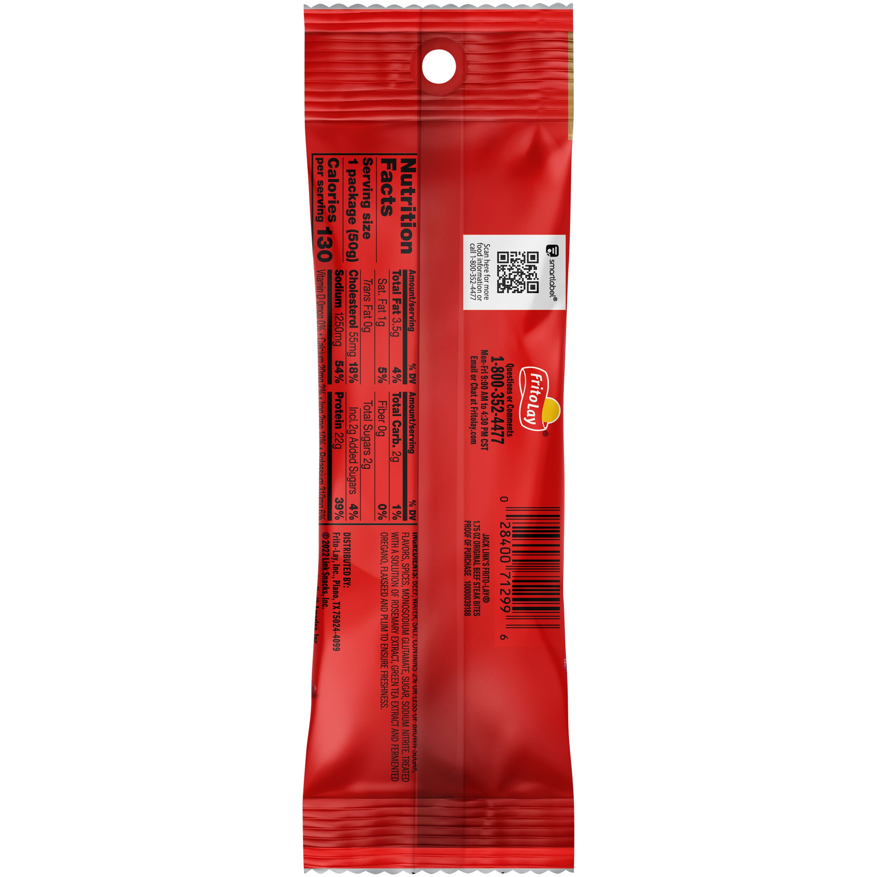 (4 pack) Jack Link's® Original Beef Jerky Steak Bites, 1.75 oz
