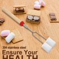 thumbnail image 4 of CNKOO Marshmallow Roasting Sticks Set Of 8 Smores Sticks For Fire Pit Campfire Roasting Sticks 30 Inch ZZZ, 4 of 6