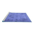 thumbnail image 2 of Ahgly Company Machine Washable Indoor Round Persian Blue Traditional Area Rugs, 6' Round, 2 of 4