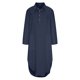 thumbnail image 3 of Gibobby Vestido largo para mujer Vestido casual transpirable suelto con abertura frontal con botones de color sólido para mujer(Marina,G), 3 of 4