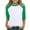Green, variant on Frwgonr Shirt for Girls Size 3T-14 Crewneck Raglan 3/4 Sleeve Shirts Clothes Cute Pullovers Tops Black