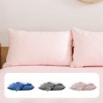 thumbnail image 3 of Bed Pillow Covers Queen Size Pillow Cases Solid Color Pillow Shams,Breathable Waterproof Pillow Towel,Soft and Comfortable Anti Stain Pillowcases for Couch Bed Sofa Living Room, 3 of 7