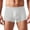 c01White, variant on Men's Ice Silk Breathable Boxer Briefs Bulge Pouch Underwear Comfy Soft Sport Trunks for Workout White L