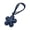 Blue, variant on Leather Flower Pendant, Cherry Blossom Keychain Cotton Filled Cute Floral Bag Charm Floral Hanging Pendant Bag Car Accessories