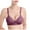 Purple, variant on Cotton Bralettes for Women Convertible Bra Feature V-Neck Training Bra Style W-46 Red M