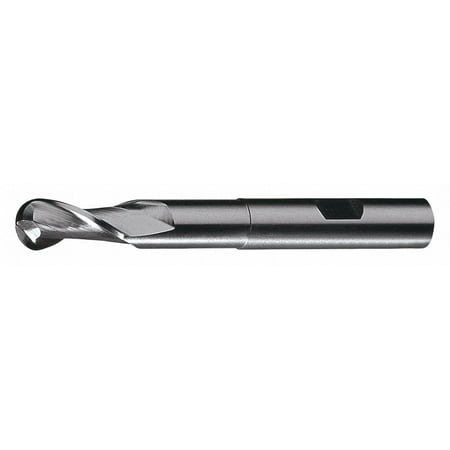 UPC: 0697334421634 | Cleveland Ball End Mill Single End 1/4 HSS C42163
