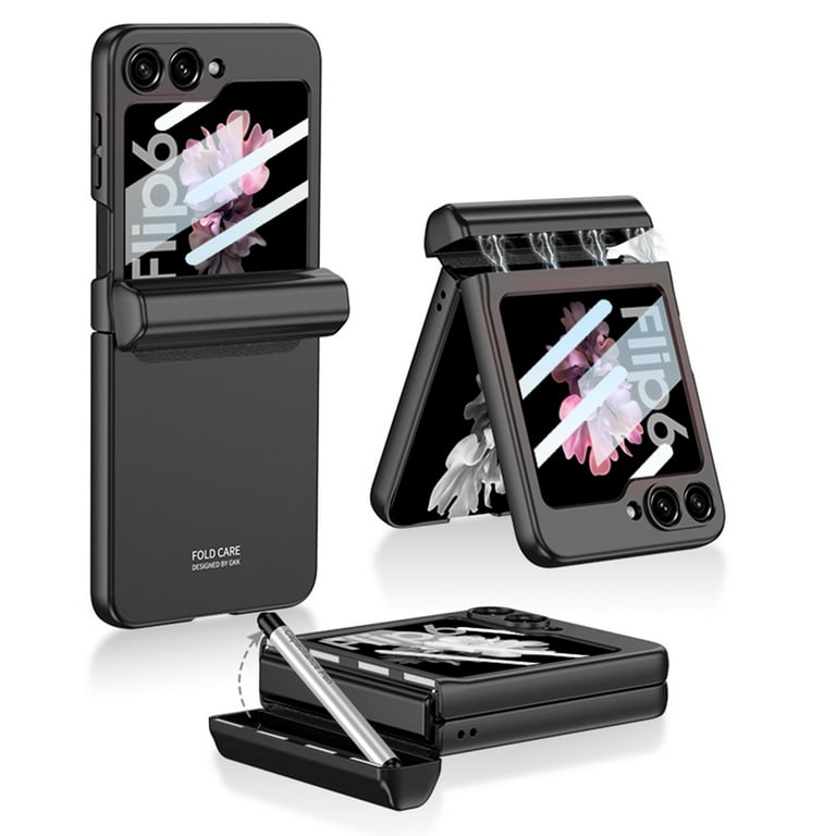 ★DESIGN SKIN★ Galaxy Z Flip 6 Ring Grip Pocket Case Anacon Amazon.com: Samsung Galaxy Z Flip 6 Clear Case with Ring