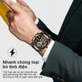 thumbnail image 2 of Reloj de cuarzo para hombre de cristal de moda de ocio, 2 of 8