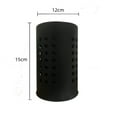 thumbnail image 1 of Sleek Design Reliable Stainless Steel Utensil Holder with Drainage Hole, 1 of 9