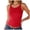 Red, variant on Yammkia Casual Outfits for Women Womens Loose Fit Casual Flowy Tank Tops Square Neck Trendy Sleeveless Summer Tops Clothes Spring Outfits 2026(Light Gray,XL)