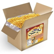 Rani Chana Dal (Split Desi Chickpeas without skin) 400oz (25lbs) 11.36kg Bulk Box ~ All Natural | Gluten Friendly | NON-GMO | Vegan | Indian Origin