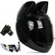 thumbnail image 2 of Casco de motocicleta eléctrico con oreja de gato personalizado, casco completo de invierno para hombres y mujeres, casco de motocicleta con forma de carreras, 2 of 4