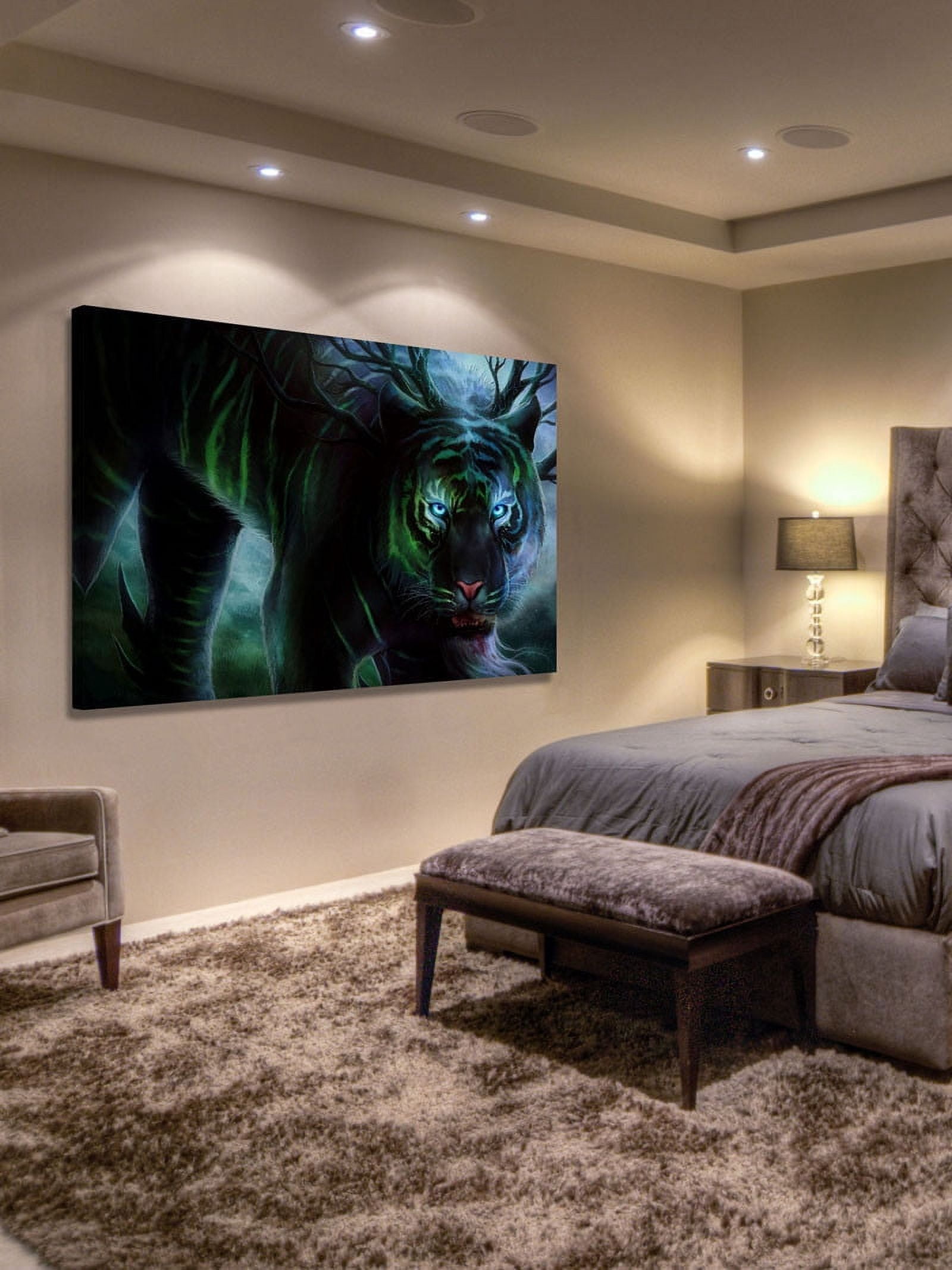 Marmont Hill "Cold Stare" Painting Print on Canvas