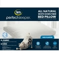 thumbnail image 4 of Serta 300 Thread Count White Down Fiber Bed Pillow-Side Sleeper, 4 of 4