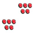 thumbnail image 2 of Transemion 5x Artificial Float Lotus Flowers Low Maintenance And Easy Cleaning Wide Application Realistic Float Foam Lotuses bright red 2Set, 2 of 6