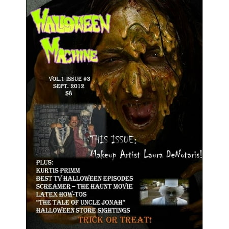 Halloween Machine Magazine Issue Three (Paperback) Halloween Machine Magazine Issue Three (Paperback)