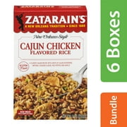 (6 pack) (6 Pack) Zatarain's Cajun Chicken Flavor Rice, 8 oz