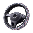 thumbnail image 2 of Bingfone cool rock Skull Steering Wheel Cover - Universal 15 Inches Car Steering Wheel Covers Grip Auto Internal Accessories, 2 of 6