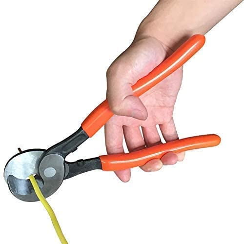 Herramientas manuales Cortadores de cables Herramientas para cortar cables de alambre Alicates para mazos de cables de alta dureza Cizallas, Material de acero duro brillar Hogar