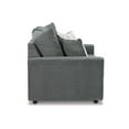 thumbnail image 5 of Signature Design by Ashley Stairatt Contemporary Fabric & Wood Loveseat in Gray, 5 of 5