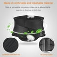 thumbnail image 4 of Waist Support Belt Unisex Compression Recovery Back Brace,Lower Back Pain Relief, 4 of 6