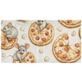 thumbnail image 2 of Mice Pizzas 3 Ring Binders 1.5 inch Hardcover File Folders with Interior Pockets A4 Size Organizer for School Office Hospital, 2 of 7