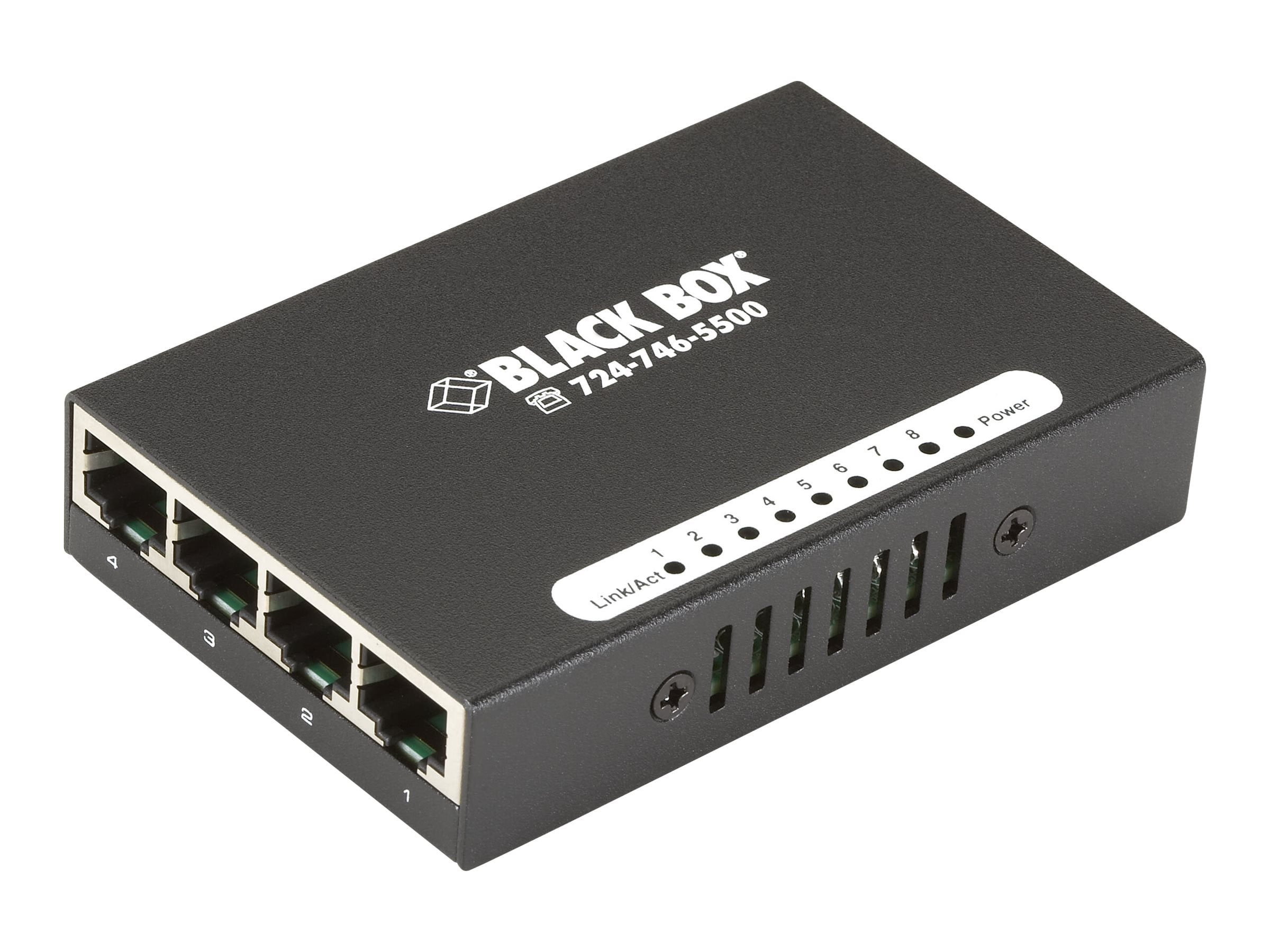 Black Box USBPowered Switch 8 x 10/100 desktop