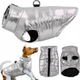 thumbnail image 5 of Barhoo Dog Cotton Vest Autumn Winter Outdoor Dog Jacket Ski Suit Soft Breathable Pet Clothes for Small Medium Large Dogs Pullover Style Warm Durable Dog Apparel 1* Pet Clothes, 5 of 9