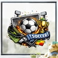 thumbnail image 6 of Honmine Stickers Lovely Football Patterns, Decorative Wall Stickers for Doors Windows, Sports Decor for Bedroom, Man Cave, Dorm Room, Locker, 6 of 7