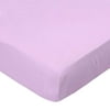 SheetWorld Fitted 100% Cotton Flannel Play Yard Sheet Fits BabyBjorn Travel Crib Light 24 x 42, Flannel FS13 - Lilac