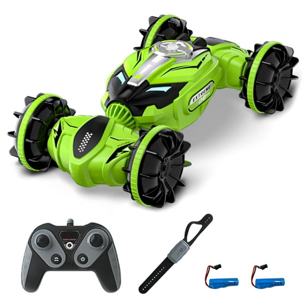 Remote Control Stunt Car 2.4GHz Transforming Amphibious Remote Control ...