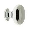 thumbnail image 3 of Idh by St. Simons 21196-026 Solid Brass Round Door Knob, Polished Chrome - 1 in., 3 of 3