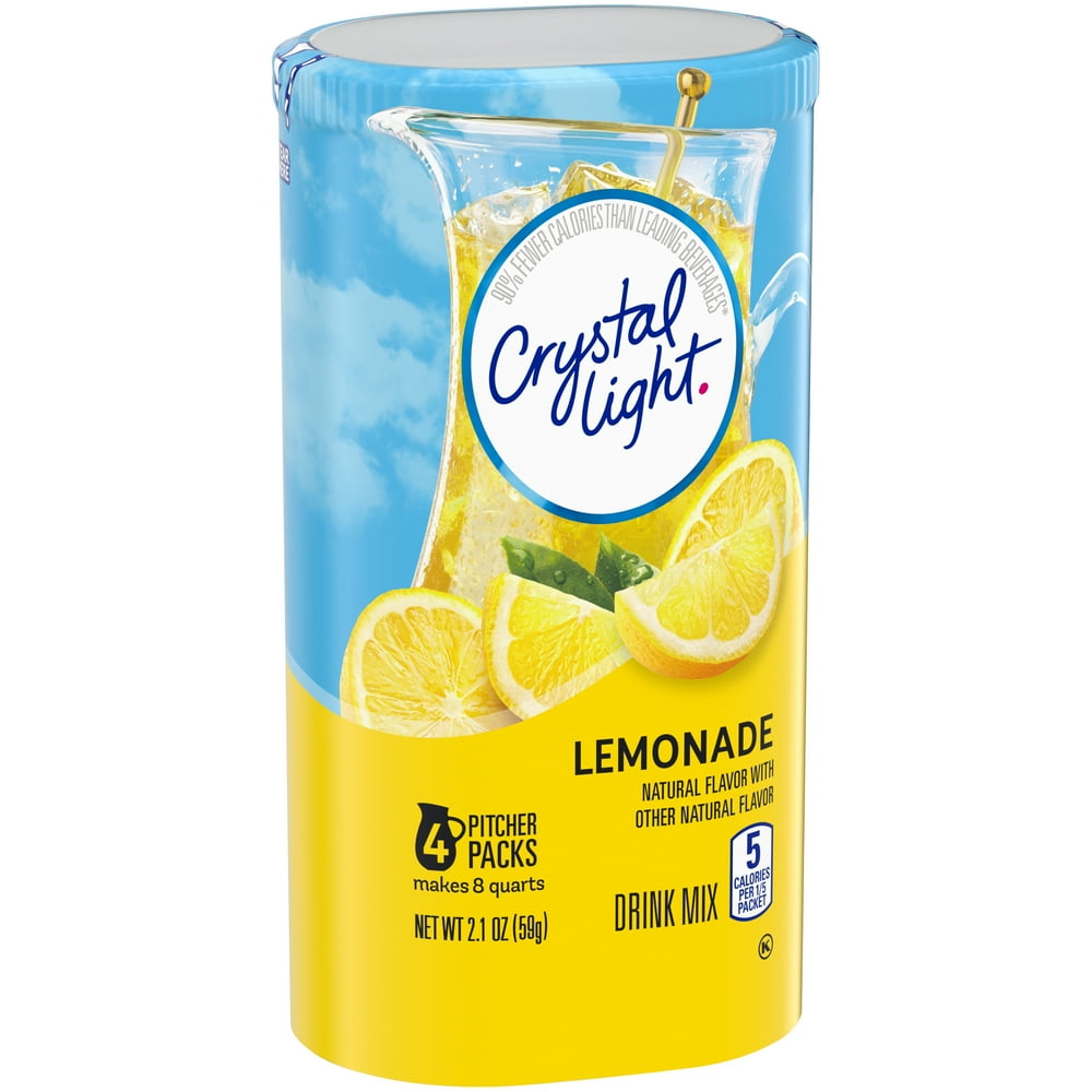 2.1 Oz Soft DrinkPowdered Sugar Free Lemonade 1 Can Each