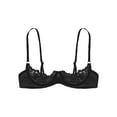 renvena-women-s-1-4-cup-lace-bra-balconette-mesh-underwired-unlined