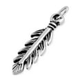 thumbnail image 1 of Engraved Leaf 925 Sterling Silver Pendant Jewelry, 1 of 2