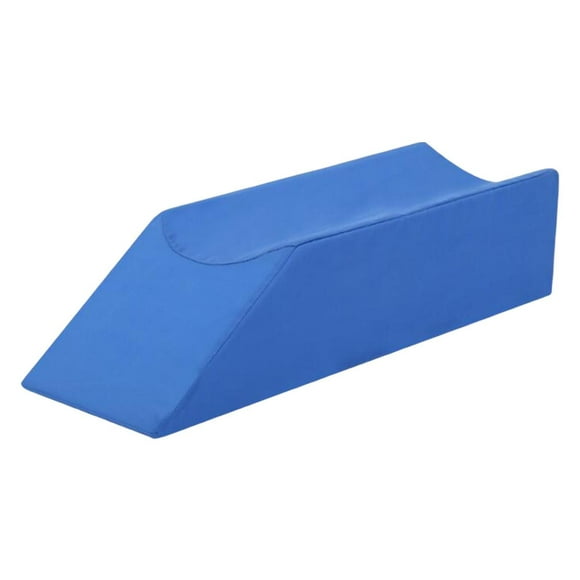 Thinsony Oreiller de Jambe Repose-Jambes Soutien Sommeil après Gonflement Bleu 65x20x15cm