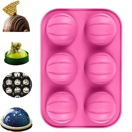 

Ounabing Half Ball Sphere Silicone Cake Muffin Chocolate Cookie Baking Mould Decor