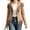 Khaki, variant on Miqool Womens Faux Suede Fringe Jacket Casual Long Sleeve Lapel Collar Button Down Jacket Vintage Cowgirl Style Western Coat