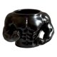 thumbnail image 2 of Maceta de resina con temática fitness | Decoración de Muscle Man para entusiastas del gimnasio | Maceta robusta para interiores y exteriores | Regalo único para atletas | Blanco Negro | Cuidado, 2 of 7