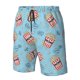 thumbnail image 4 of Balery I Am A Fan Popcorn Traje de Baño Estilo Hawaiano para Hombre, Shorts de Secado Rápido con Bolsillos-3X-Large, 4 of 6