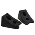thumbnail image 3 of Miangastore 2 Pcs Cales de Roue de Voiture Tampons Stabilisateurs de Roue de Véhicule Bloc de Remorque Rampes de Voiture Cales de Roue, 3 of 9