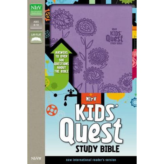 Pre-Owned Kids' Quest Study Bible-NIRV: Answers to Over 500 Questions about the Bible (Unknown) 0310744911 9780310744917