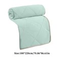 thumbnail image 2 of Mouliraty 180×220cm/70.86×86.61in Lightweight Summer Quilt - Soft & Breathable Cooling Blanket, Hypoallergenic, Solid Color, Machine Washable, 2 of 9