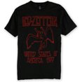 thumbnail image 1 of Camiseta gráfica Led Zeppelin para hombre gira por América del Norte color negro talla mediana, 1 of 1
