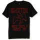 thumbnail image 1 of Camiseta gráfica Led Zeppelin para hombre gira norteamericana color negro pequeña, 1 of 1