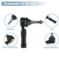 thumbnail image 6 of Unique Bargains 4pcs Front Inner Outer Tie Rod Ends Kit Suspension Steering Tie Rod End for Buick Verano No.EV800884, 6 of 7