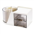 thumbnail image 1 of Organizador de Escritorio, Lápiz de Escritorio, Caja de Almacenamiento para Tarjetas, Organizador de Maquillaje, Suministros de Oficina, Accesorios de Escritorio, 1 of 5