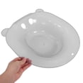 thumbnail image 4 of LITINKIMI Lot de 1 Bassin de Bain Rond Gris pour Soins Post-Partum Usage Toilette Zone Privée Lavage 14.0 Pouces, 4 of 7